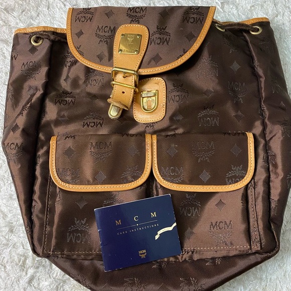 💯% Authentic MCM Backpack - Picture 2 of 10